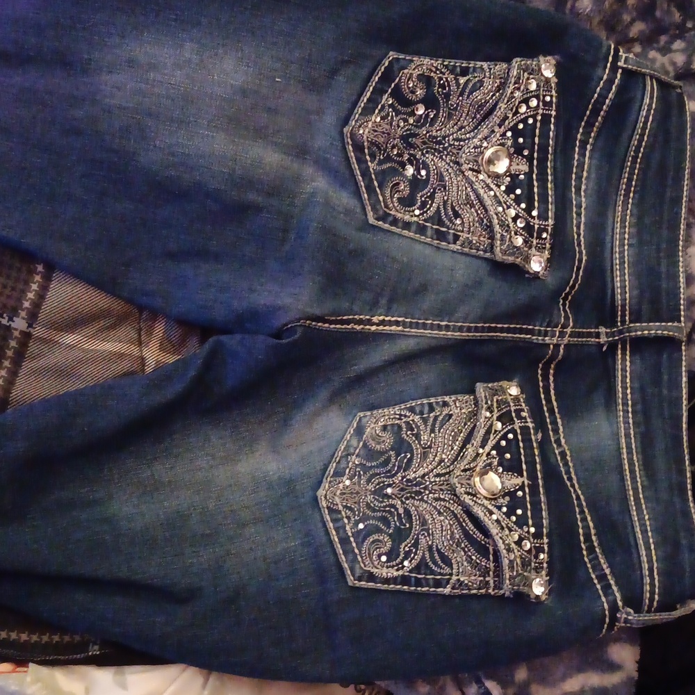 Apt 9 jeans , jeweld,miss me ,blinged jeans